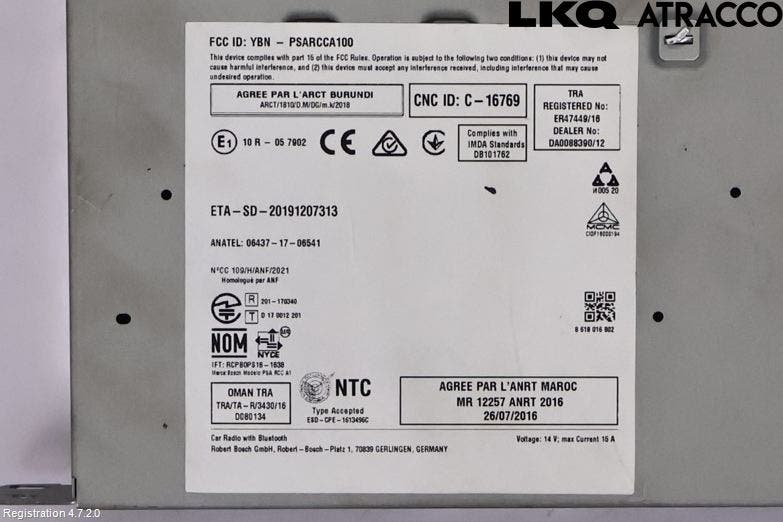 Toyota PROACE II 16- Radio