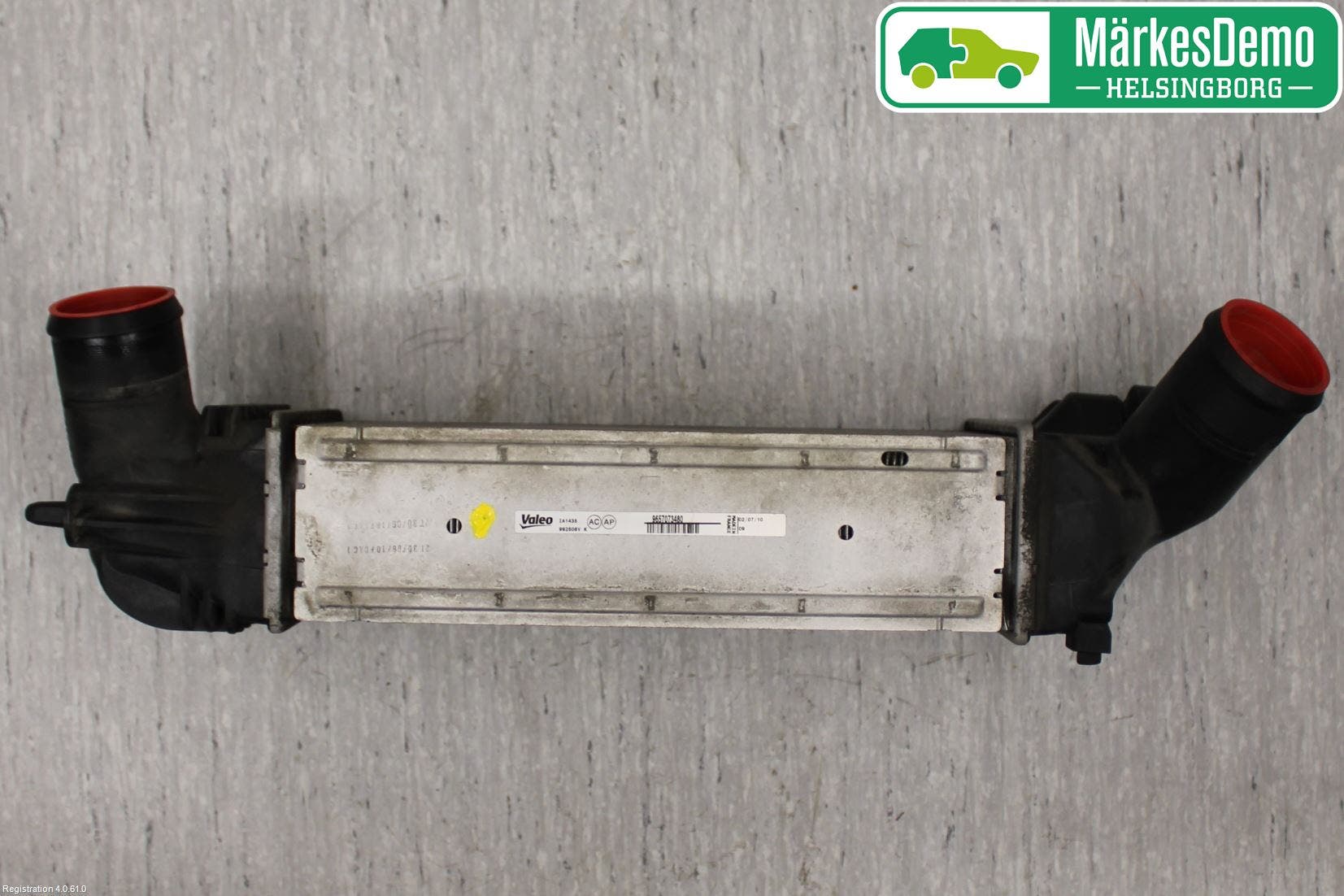 Peugeot 407 Laddluft-Intercooler Kyl