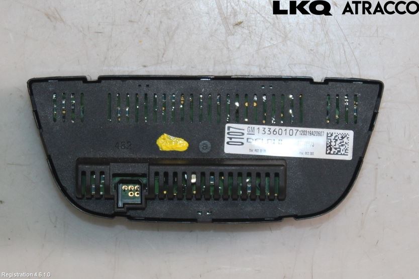 Opel ASTRA J 10-15 Ac Styrenhet Ac Manöveren