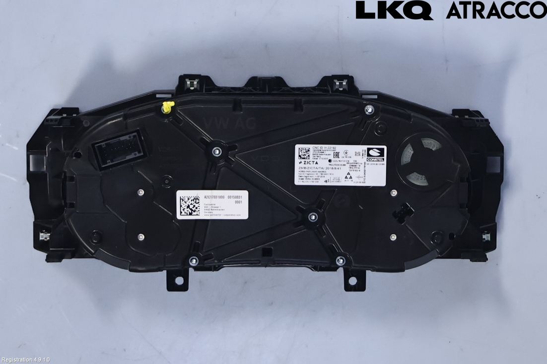 Volkswagen VW POLO VI 18->> Instrument Komb