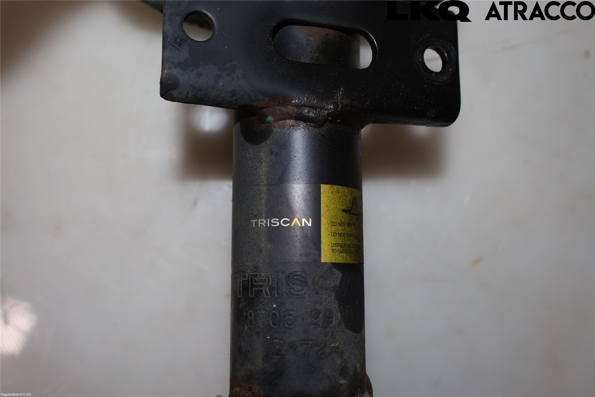 Volkswagen VW POLO 10-17 Fjäderben Fram Vänster