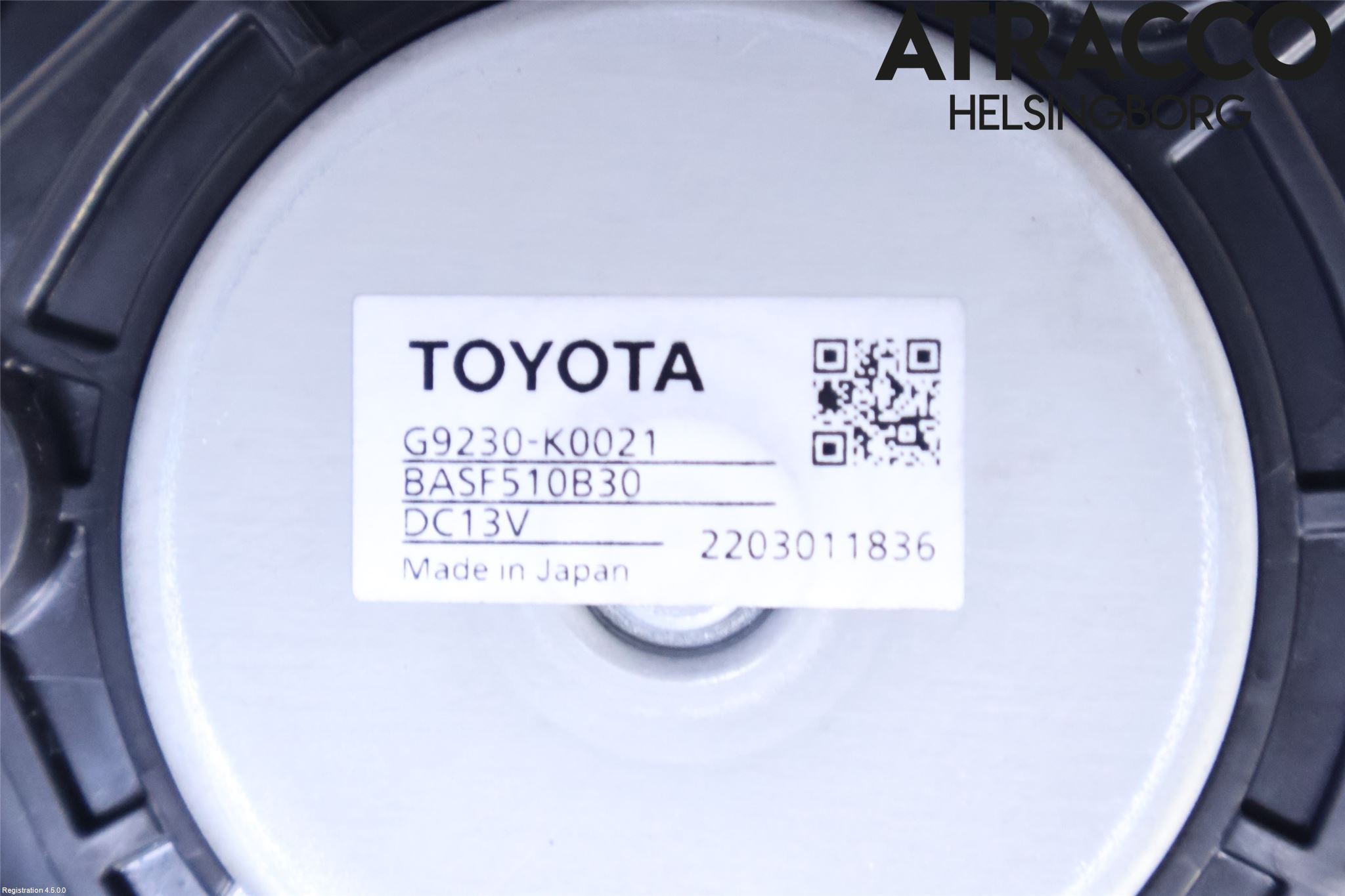 Toyota YARIS XP21 20- Kylfläkt El