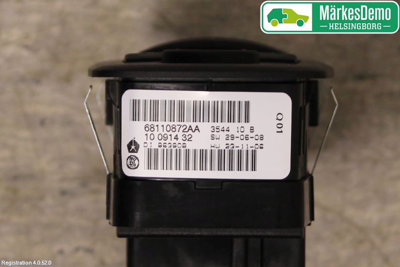 Lancia VOYAGER Strömställare Elhiss