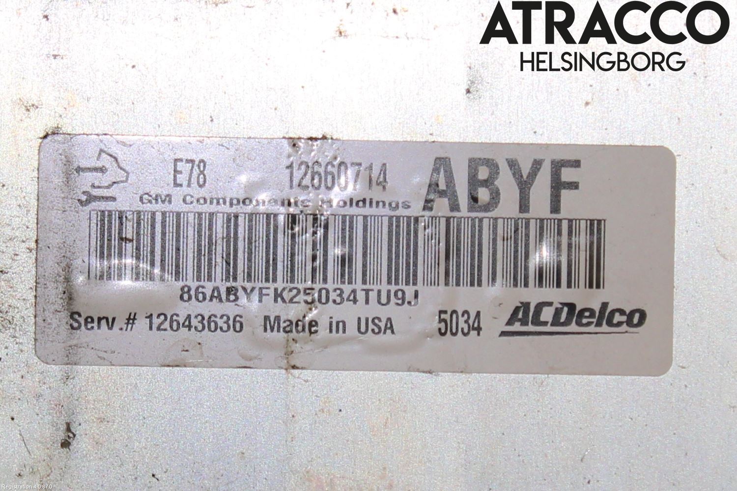 Opel ASTRA J 10-15 Styrenhet Insprut Bensin