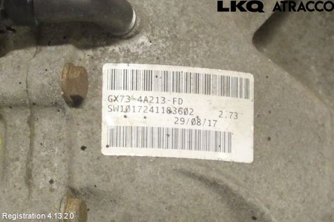 Jaguar XE (X760) 15-24 Bakväxel-Diff