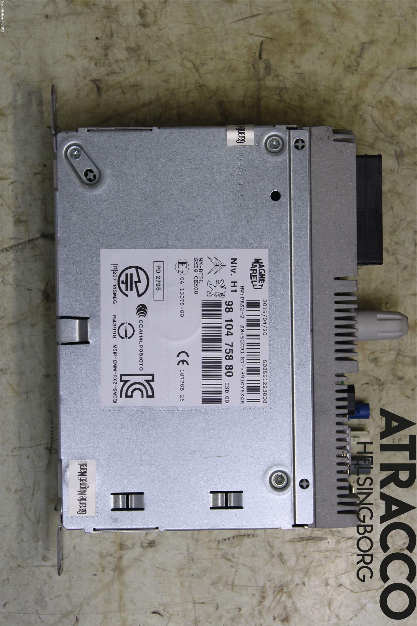 Peugeot 508 11-18 Radio