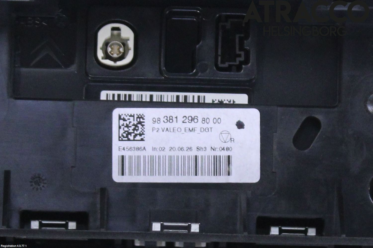 Peugeot 208/E-208 20- Multifunktionsdisplay