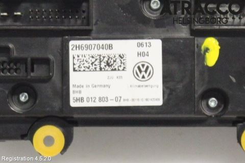 Volkswagen VW AMAROK 2H 10-22 Ac Styrenhet Ac Manöveren