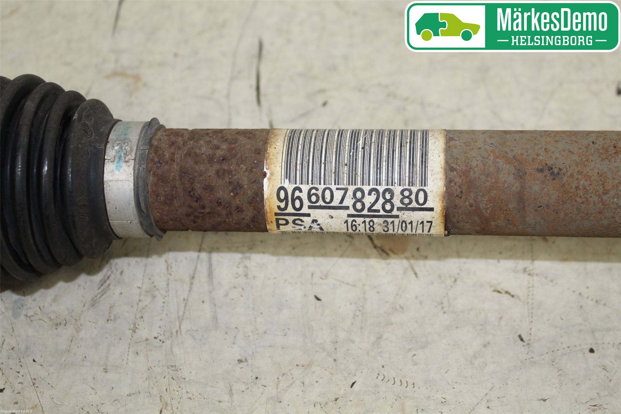 Citroen BERLINGO 08-18 Drivaxel Fram Höger