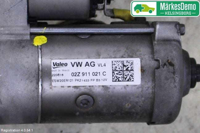 Volkswagen VW POLO 10-17 Startmotor Diesel