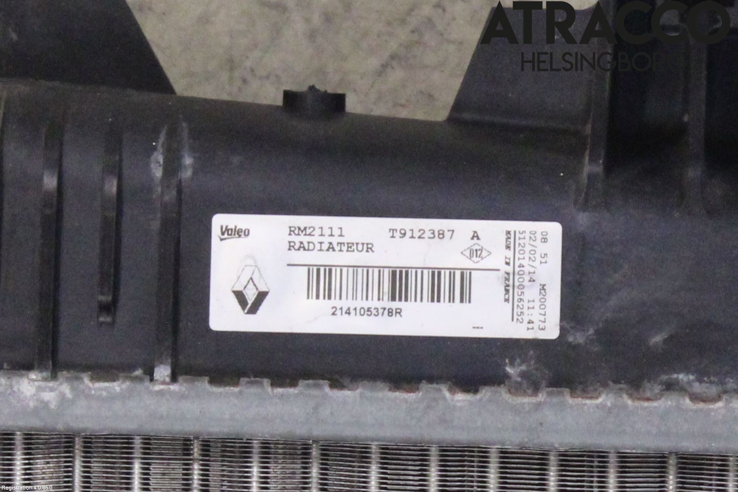 Renault MEGANE III 09-15 Kylare Aut