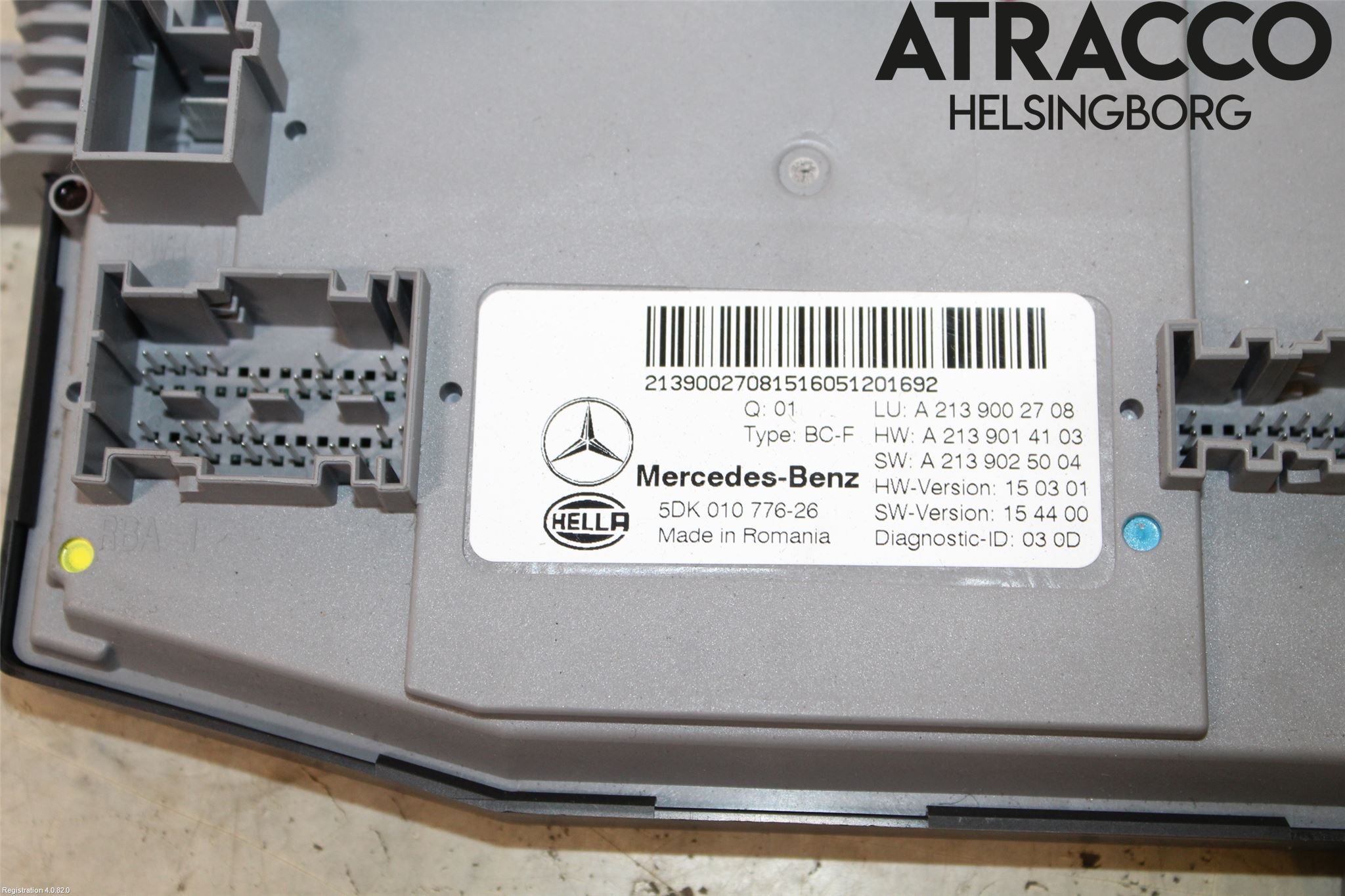 Mercedes-Benz MB E-KLASS (W213) 16-23 Styrenhet Övrigt