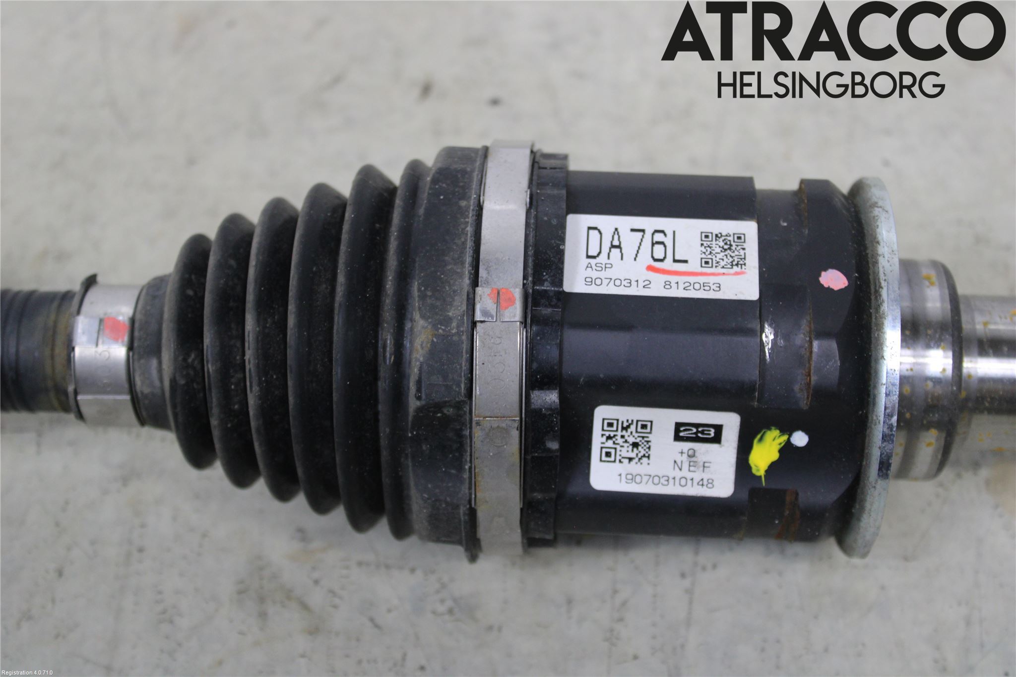 Toyota RAV4 19- Drivaxel Fram Vänster