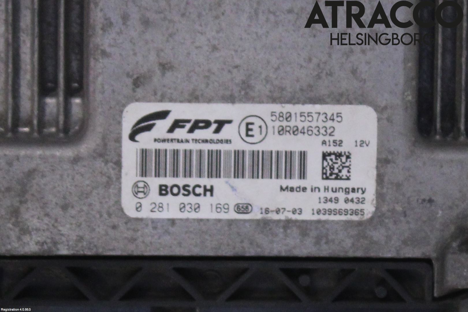 Iveco DAILY 14->> Styrenhet Inspump Diesel