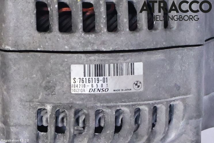 BMW 3 F30/F31/F80 12-19 Generator