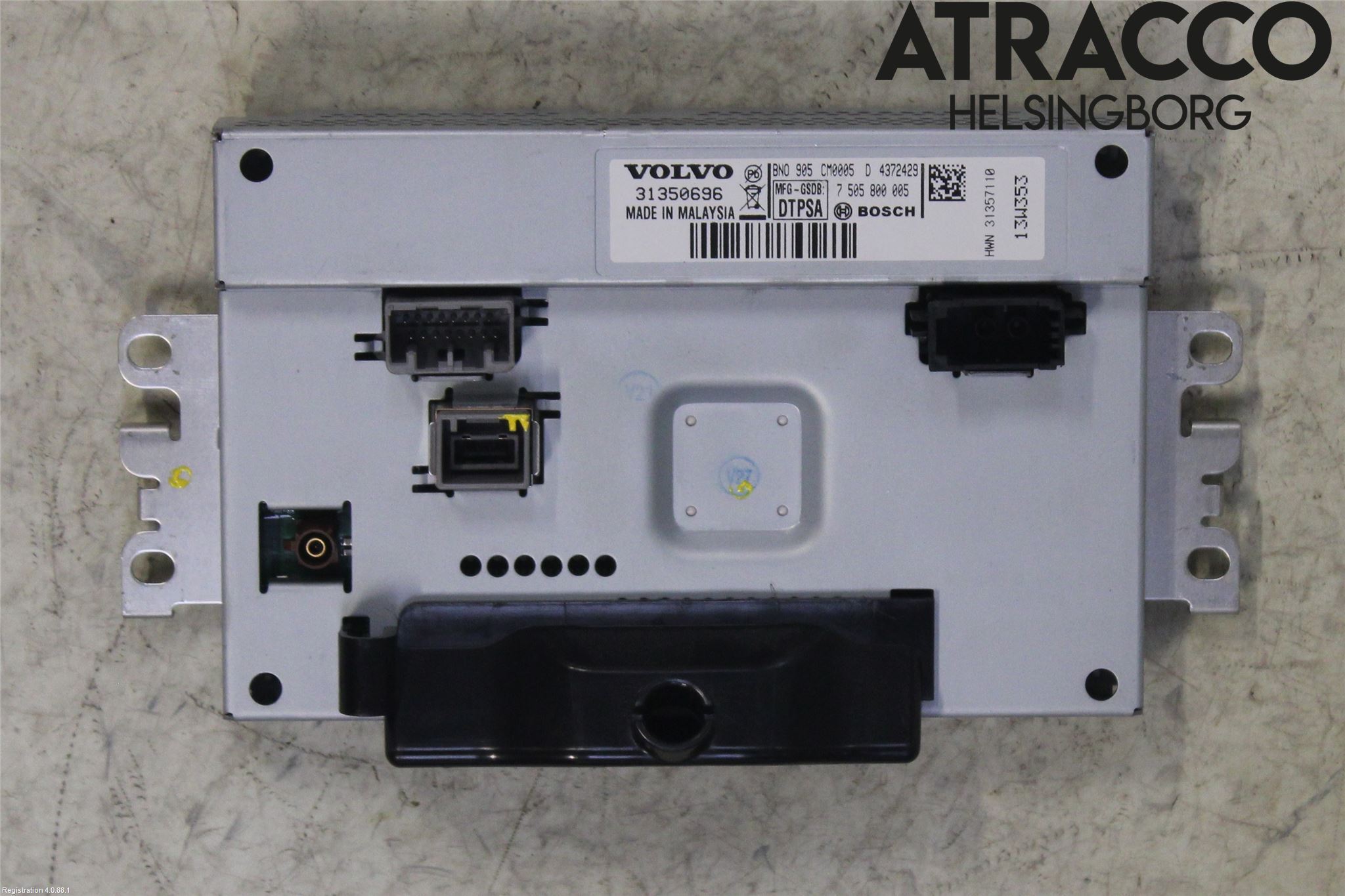 Volvo V40 12-19 Multifunktionsdisplay