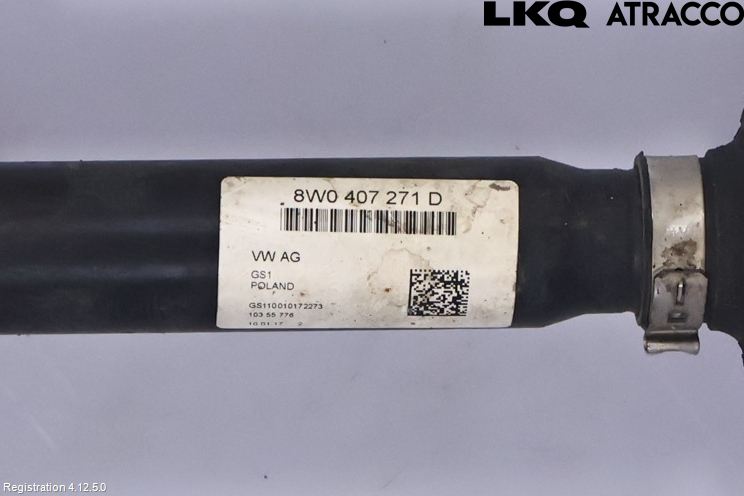 Audi A5 17- Drivaxel Fram Vänster