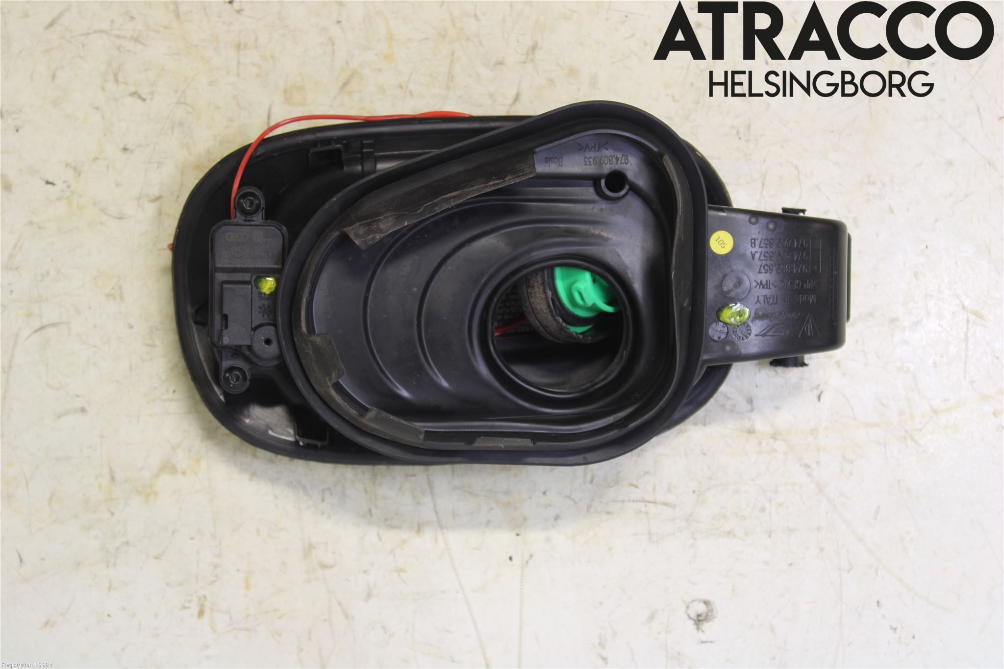 Porsche PANAMERA 09- Tanklucka