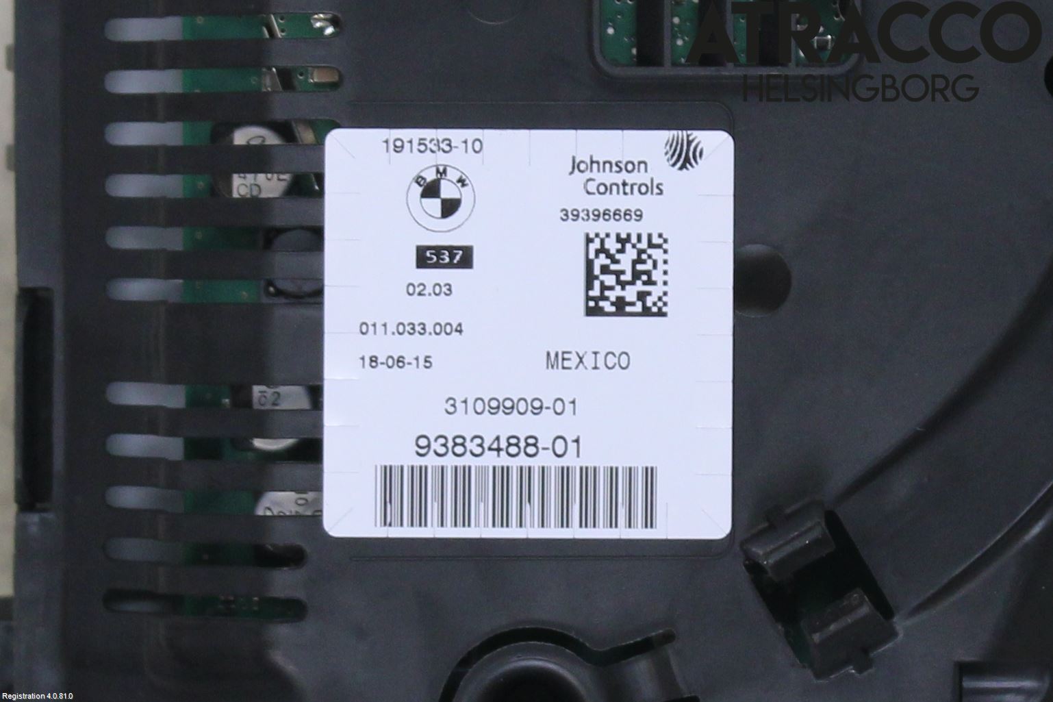 BMW X4 F26 14-18 Instrument Komb