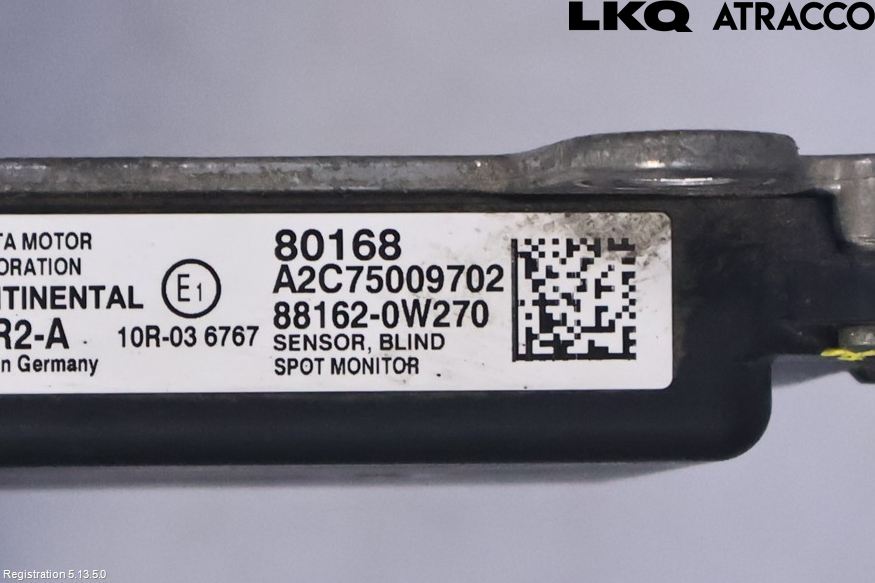 Toyota PRIUS (ZVW50) 16-21 Sensor Aktivt Kollisionsskydd
