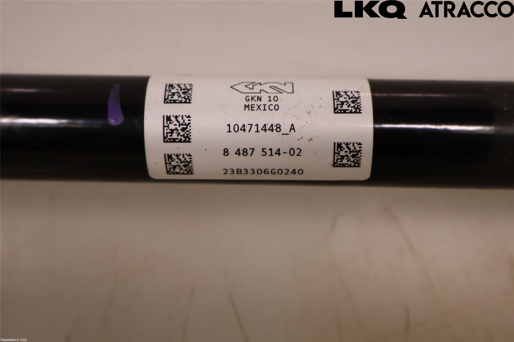 BMW X5 G05 18- Drivaxel Bak Höger