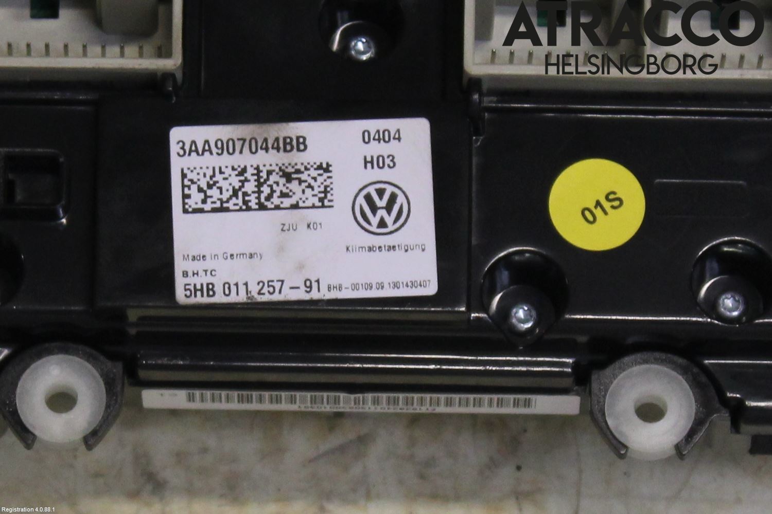Volkswagen VW PASSAT 11-14 Ac Styrenhet Ac Manöveren