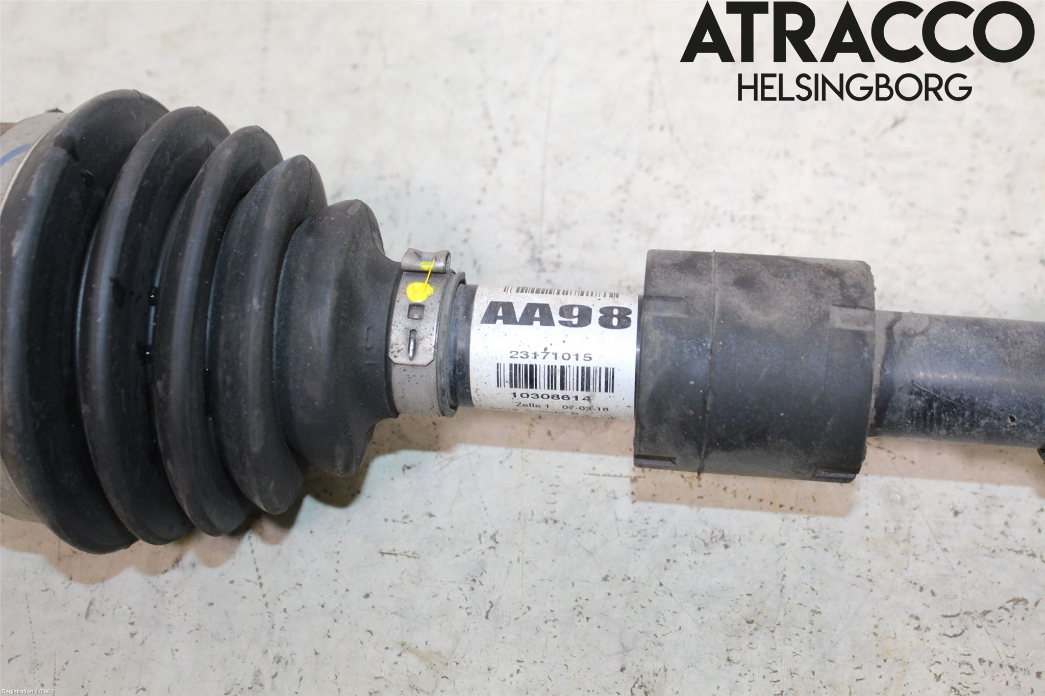 Opel INSIGNIA 09-16 Drivaxel Fram Höger