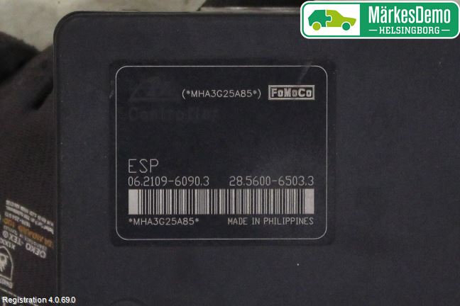 Mazda 2 (DE) 08-15 Abs Hydraulaggregat