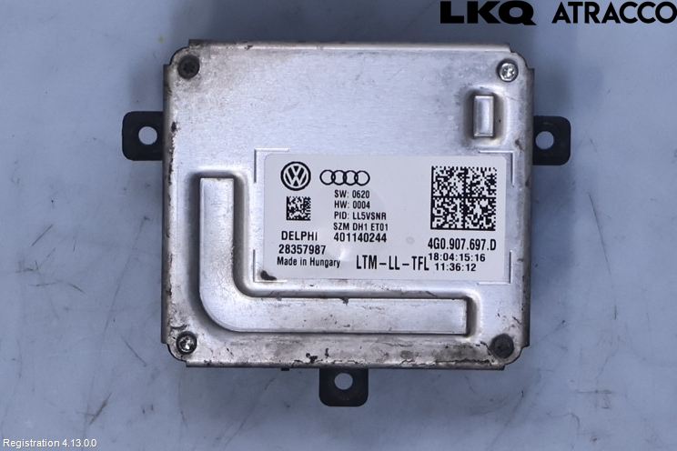 Audi A4 12-15 Styrenhet Strålkastare