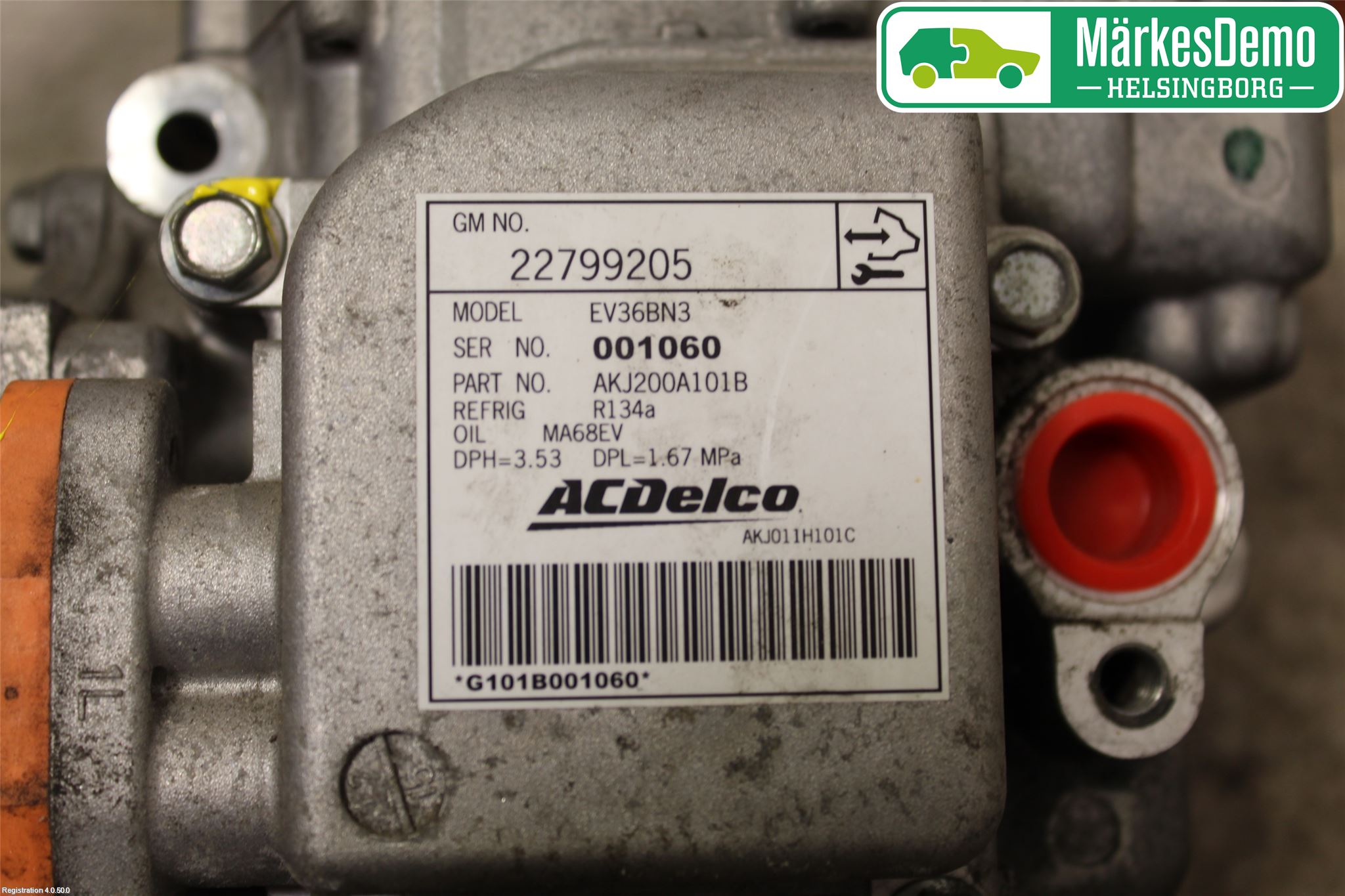 Övriga CHEVROLET VOLT Ac Kompressor