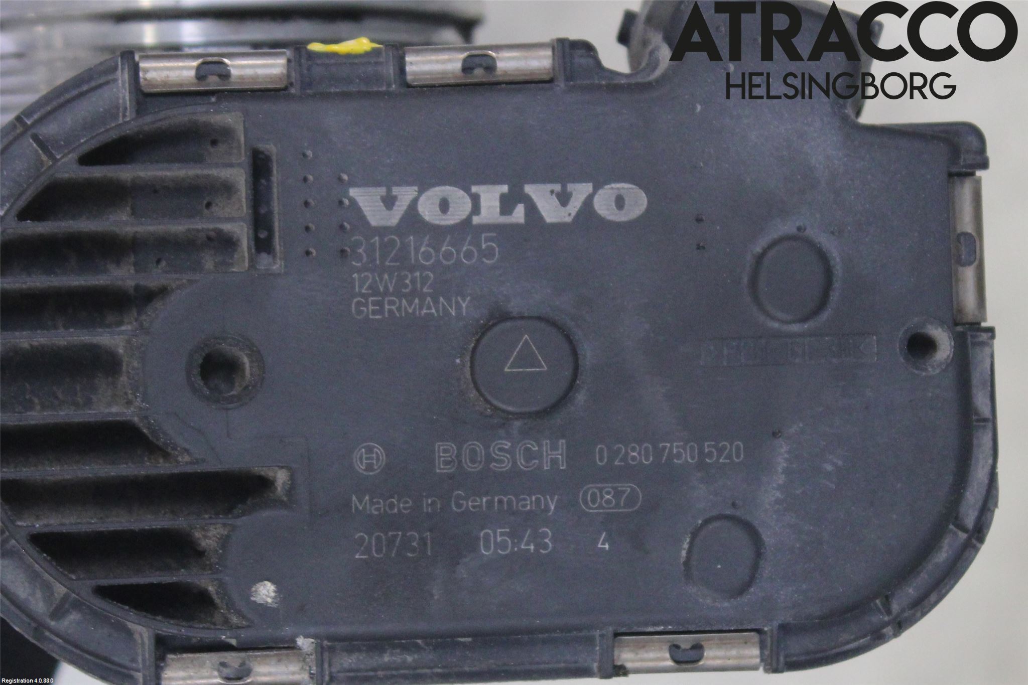 Volvo V70 08-13 Injspjällhus