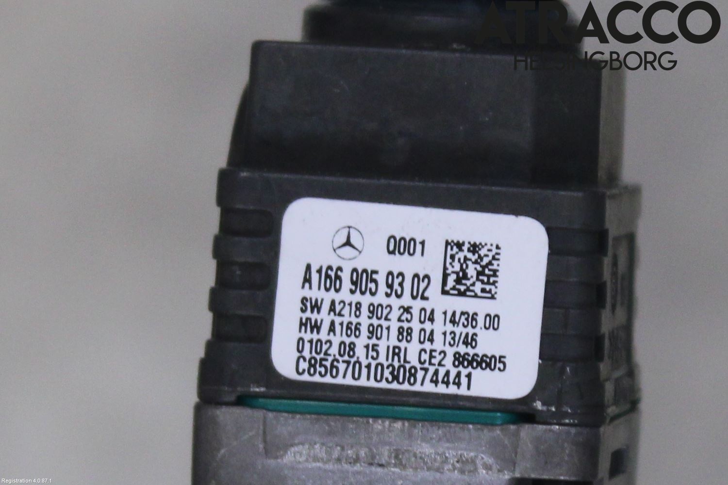 Mercedes-Benz MB CLA-KLASS (C117/X117) 13-19 Parkeringshjälp Kamera