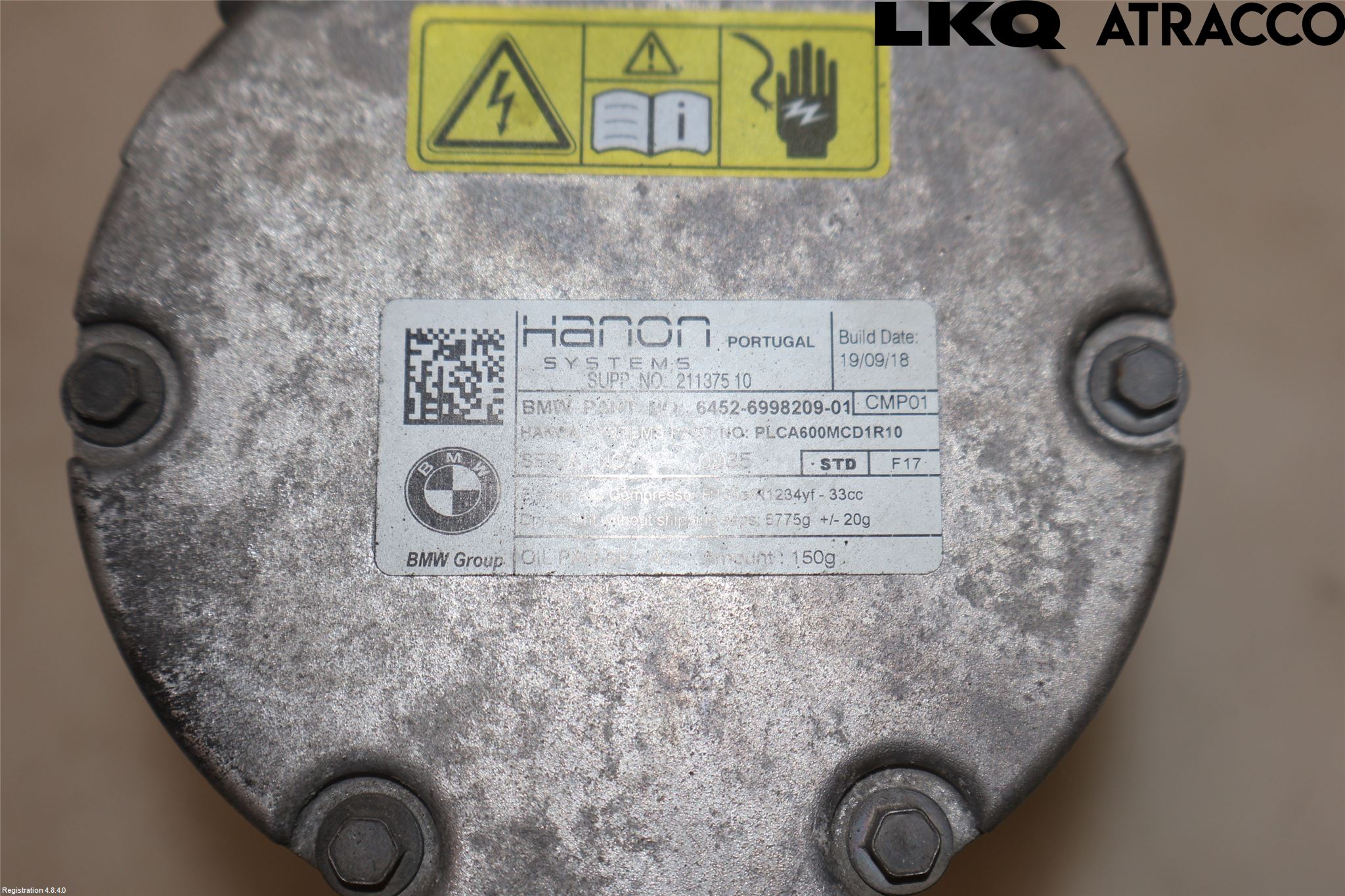 BMW 5 G30/G31/F90 17-23 Ac Kompressor