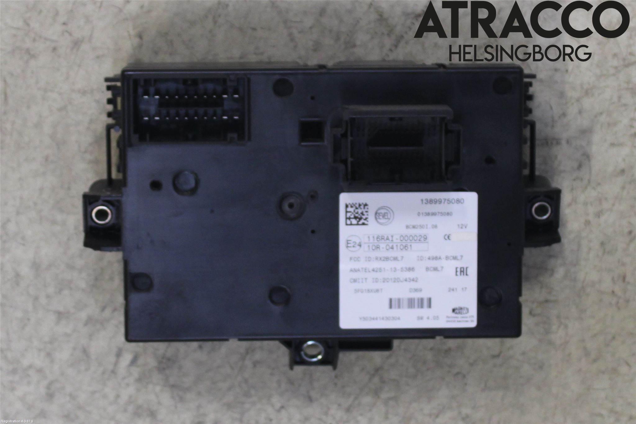 Peugeot BOXER/E-BOXER 15- Säkringsdosa-Elcentral