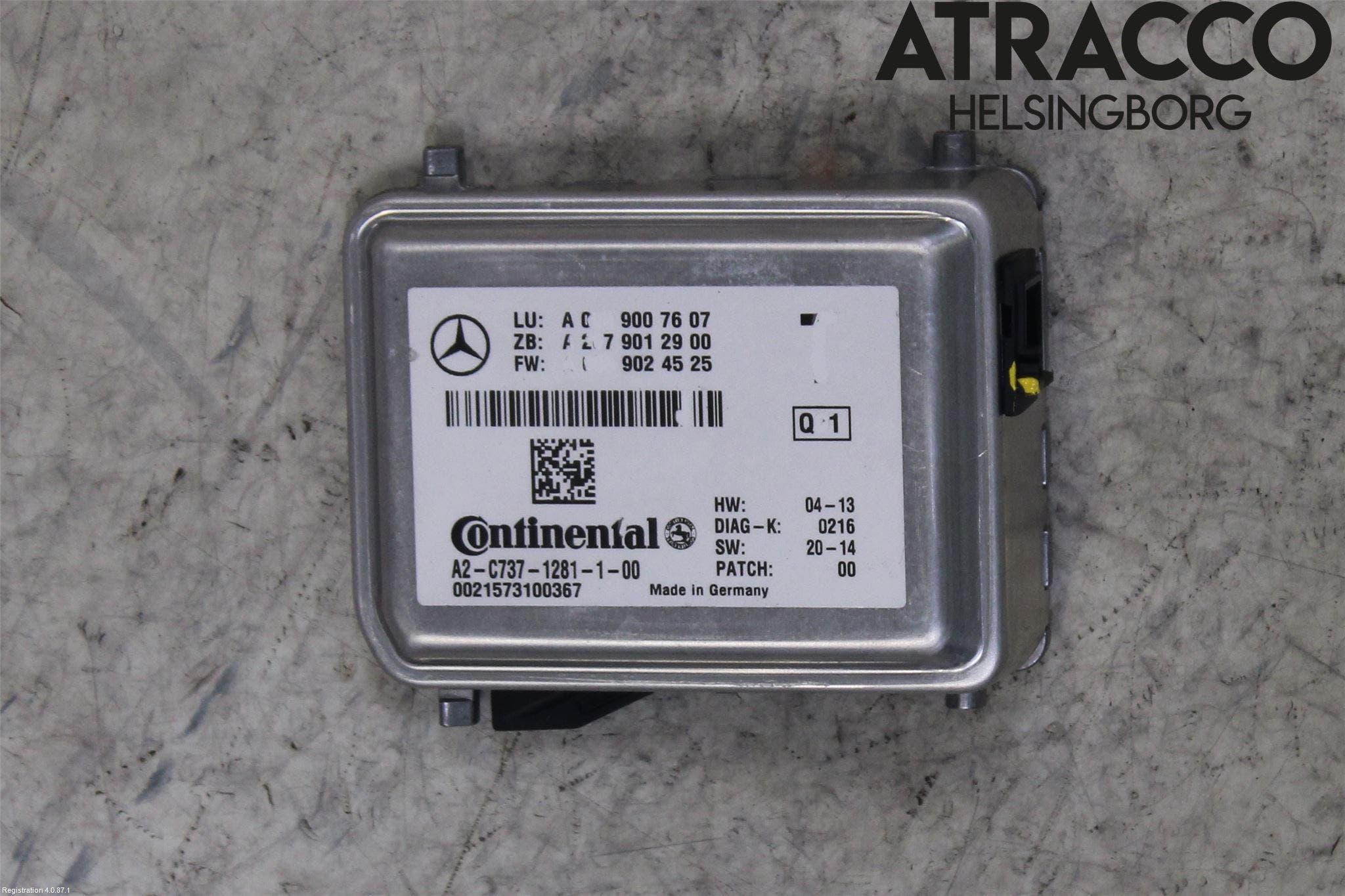 Mercedes-Benz MB CLA-KLASS (C117/X117) 13-19 Sensor Aktivt Kollisionsskydd