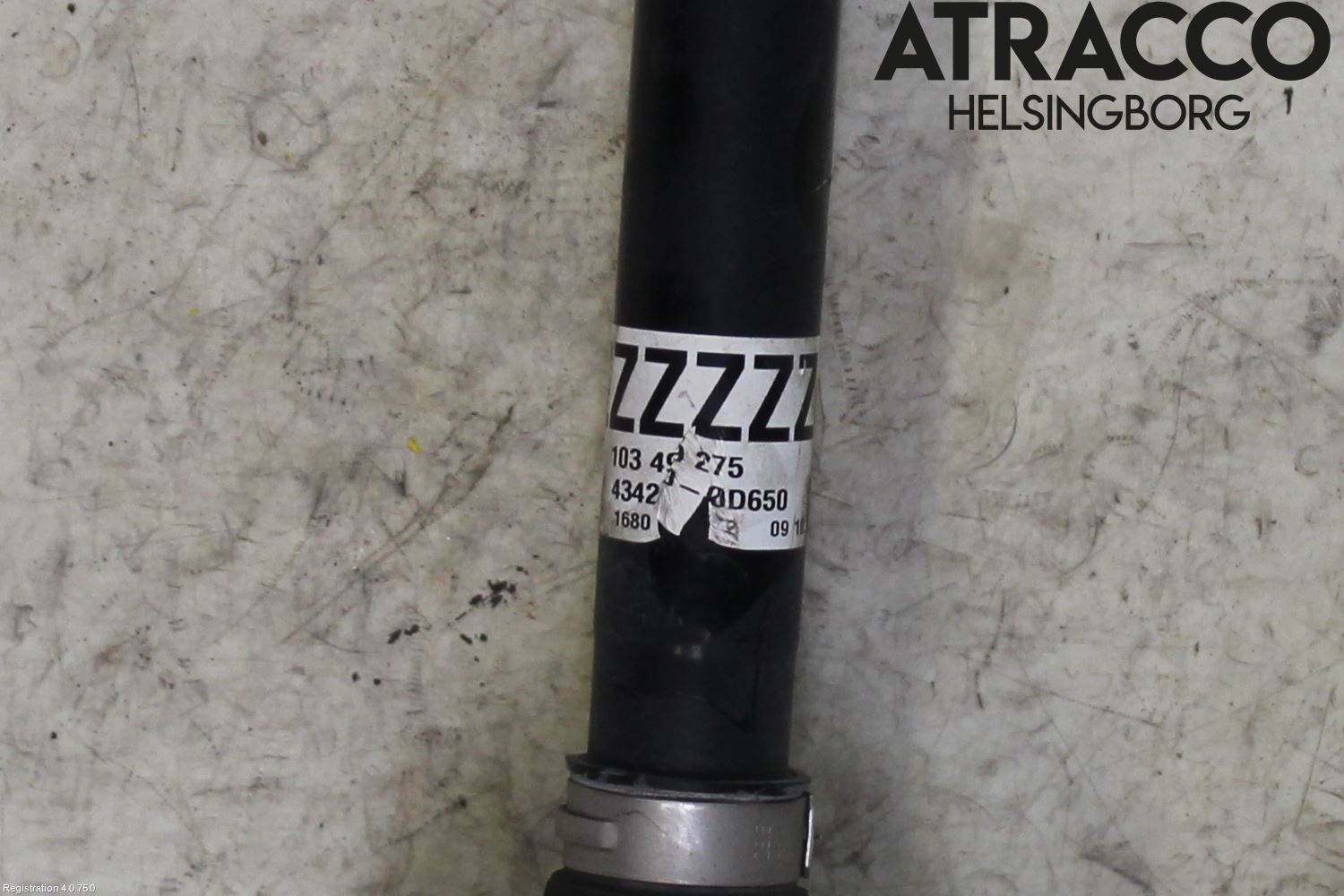 Toyota YARIS XP130 15-20 Drivaxel Fram Vänster