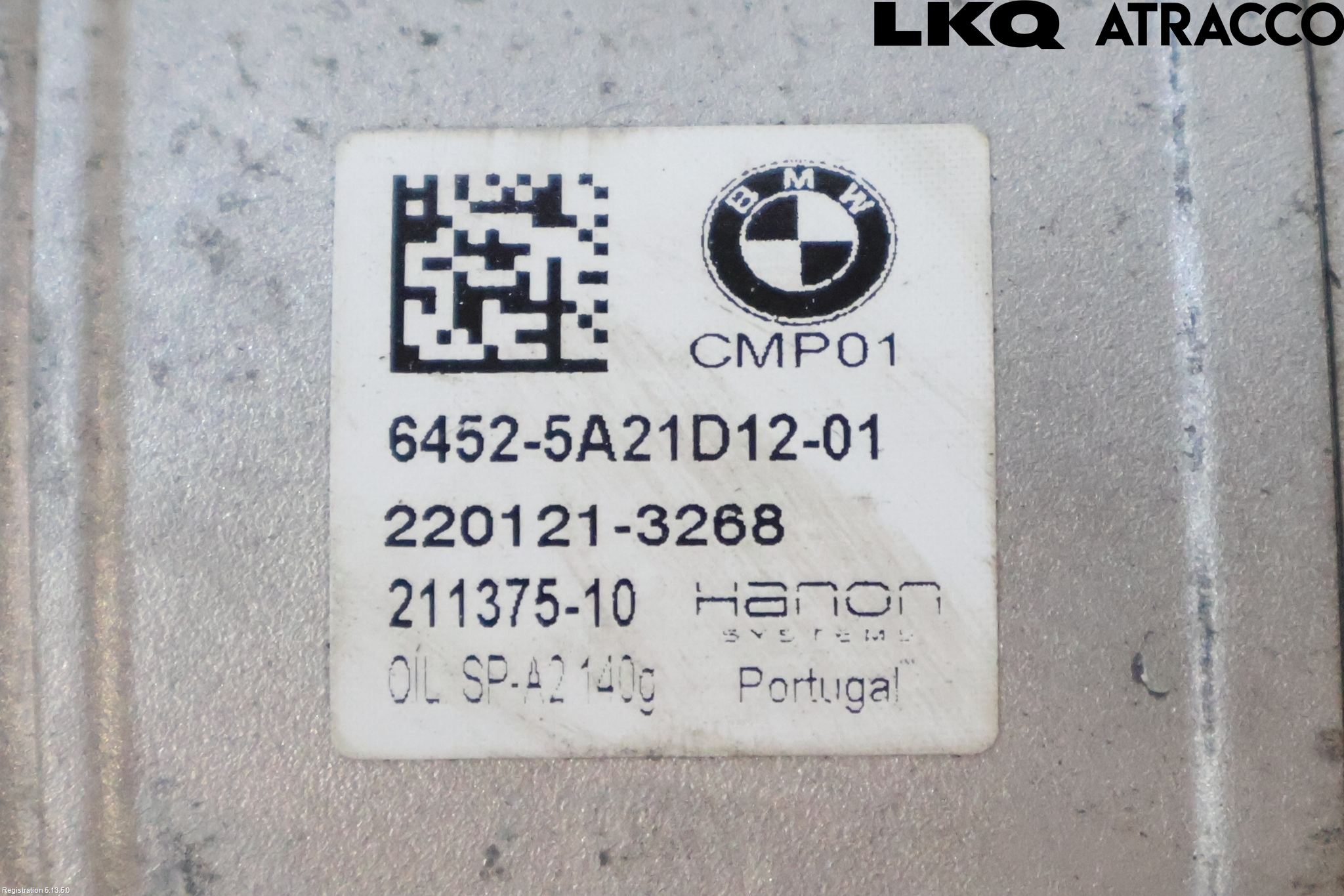 Mini COUNTRYMAN F60 17-23 Ac Kompressor