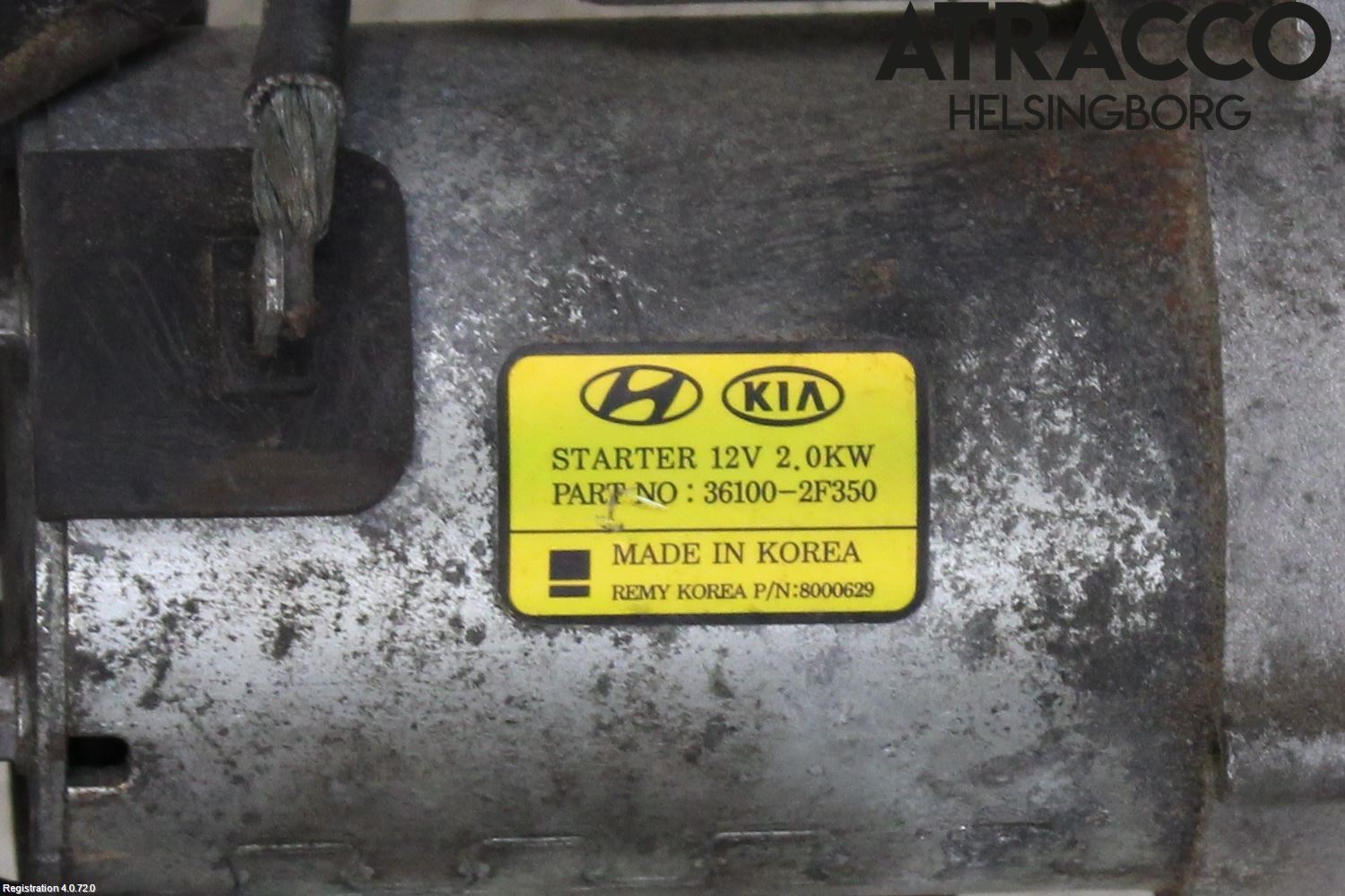 Kia SORENTO 15-20 Startmotor Diesel