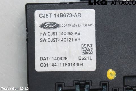 Ford KUGA 13-16 Styrenhet Baklucka