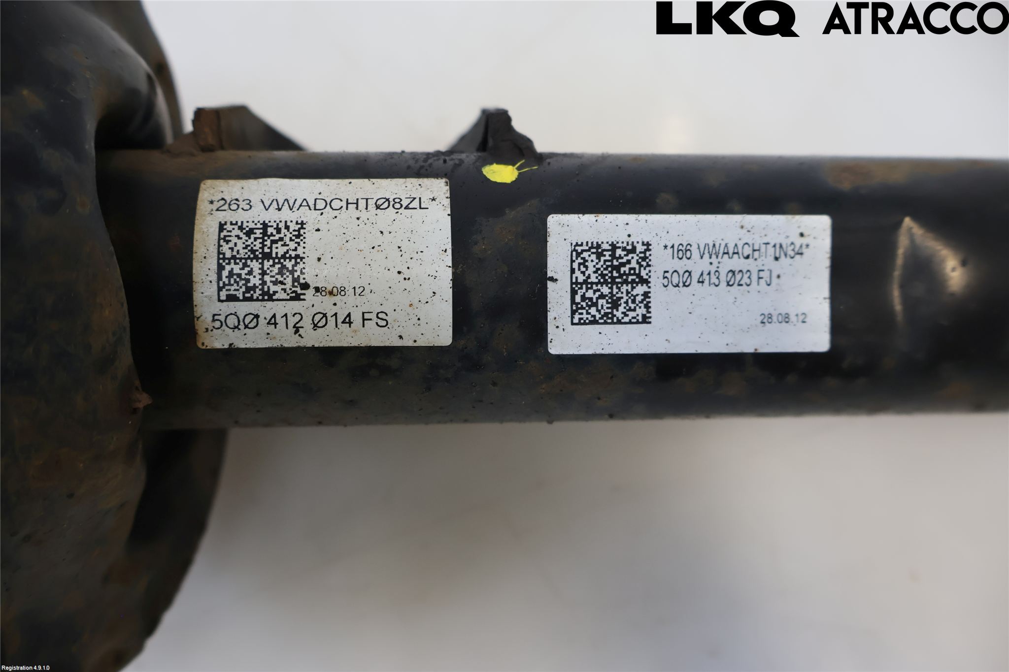Volkswagen VW GOLF / E-GOLF VII 13-20 Fjäderben Fram Höger