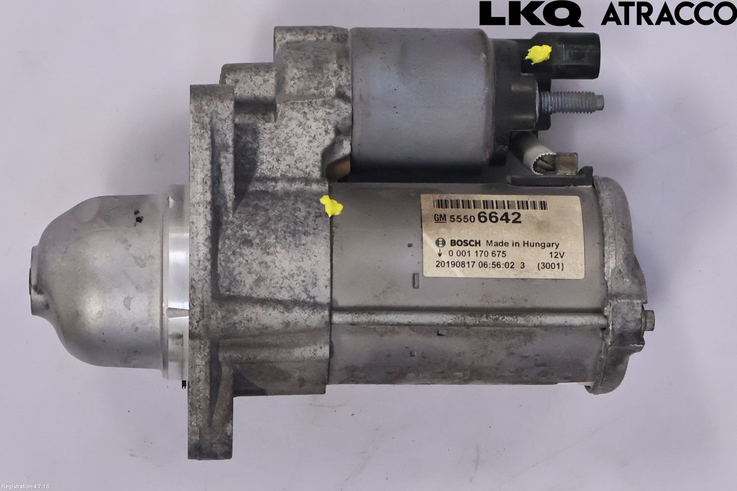 Opel ASTRA K 16-22 Startmotor
