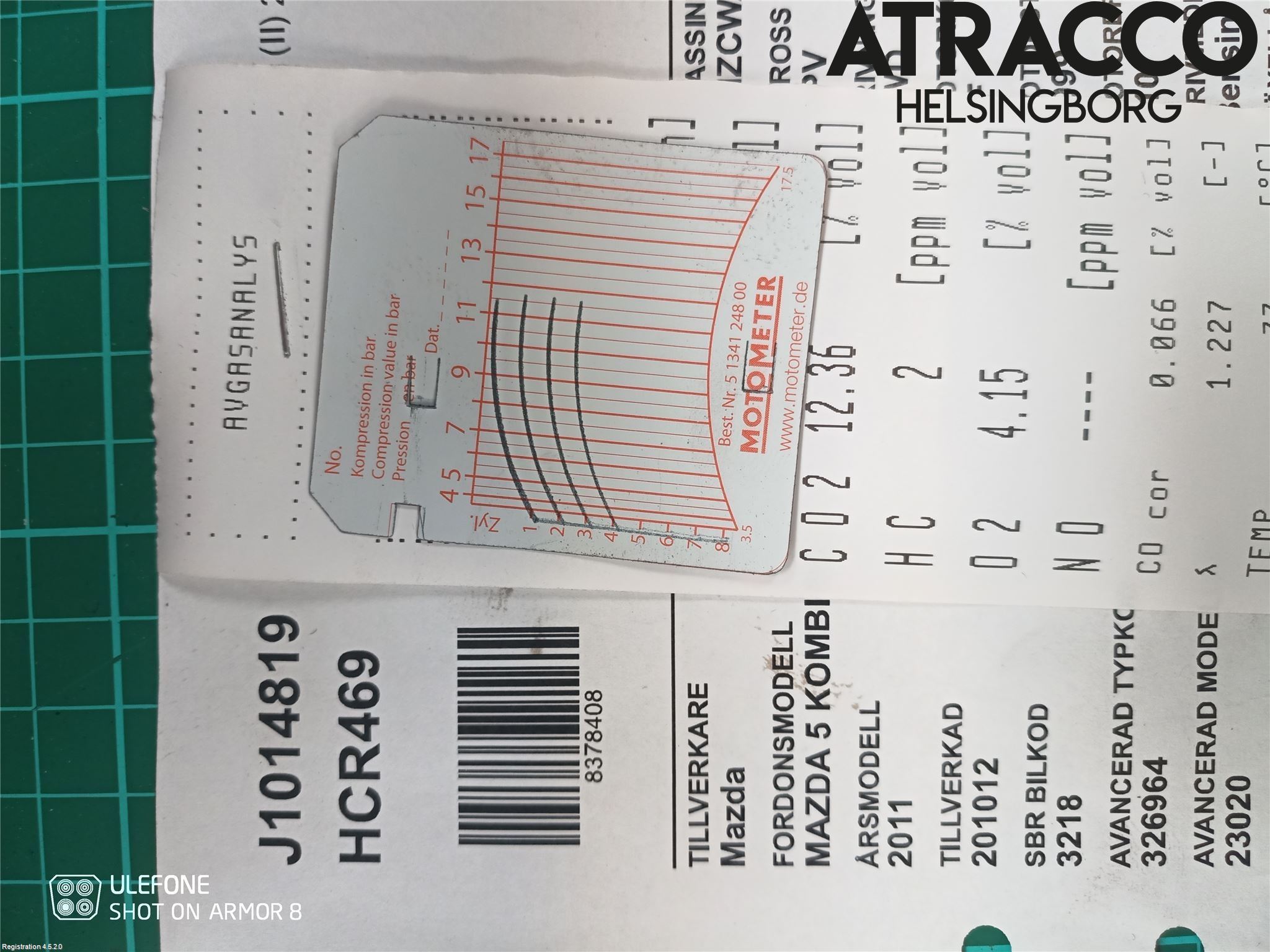 Mazda 5 10-18 Motor Bensin