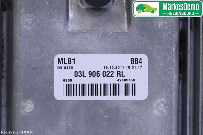 Audi A4/S4 08-11 Styrenhet Inspump Diesel