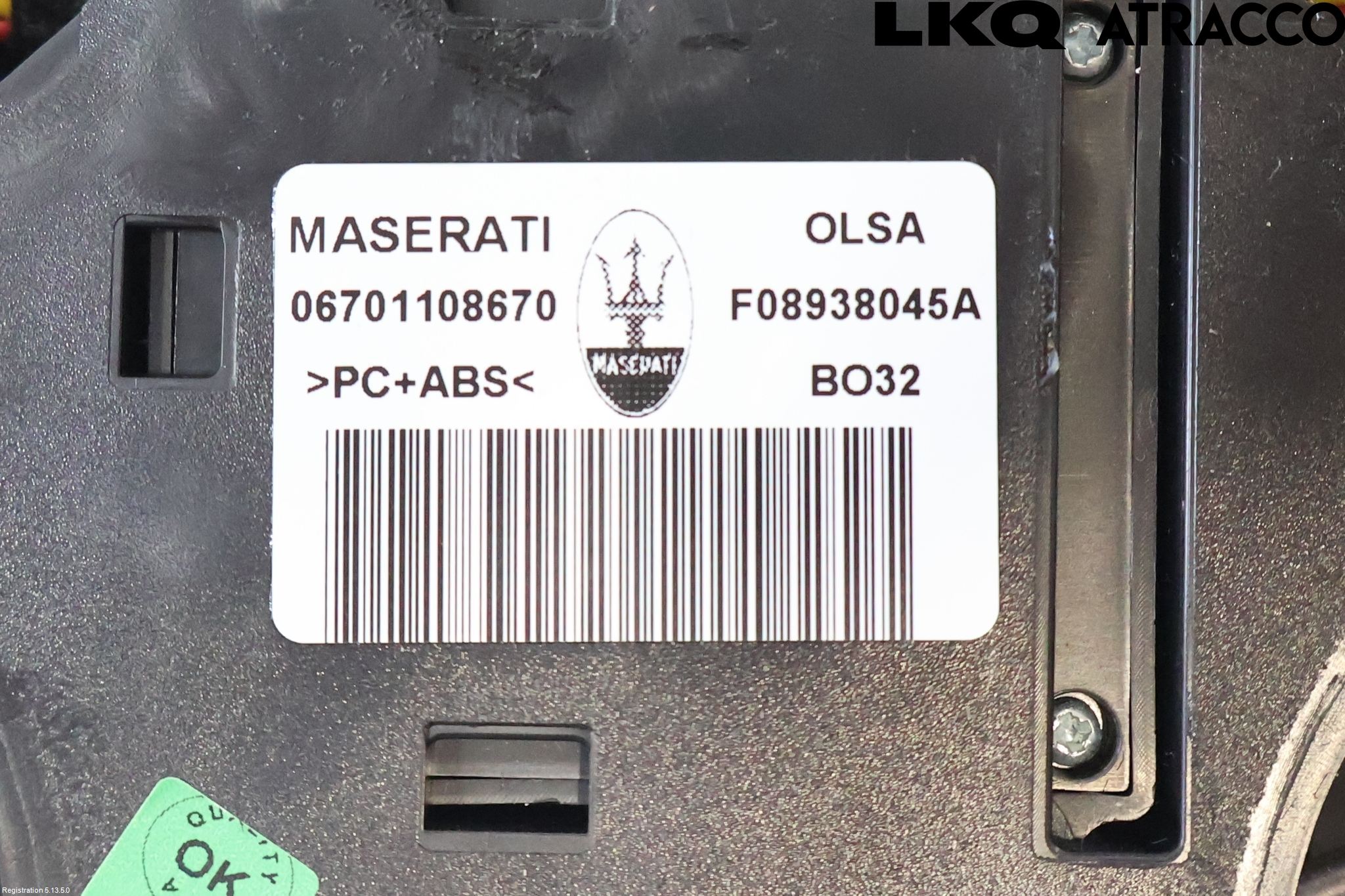 Maserati QUATTROPORTE Innerbelysning