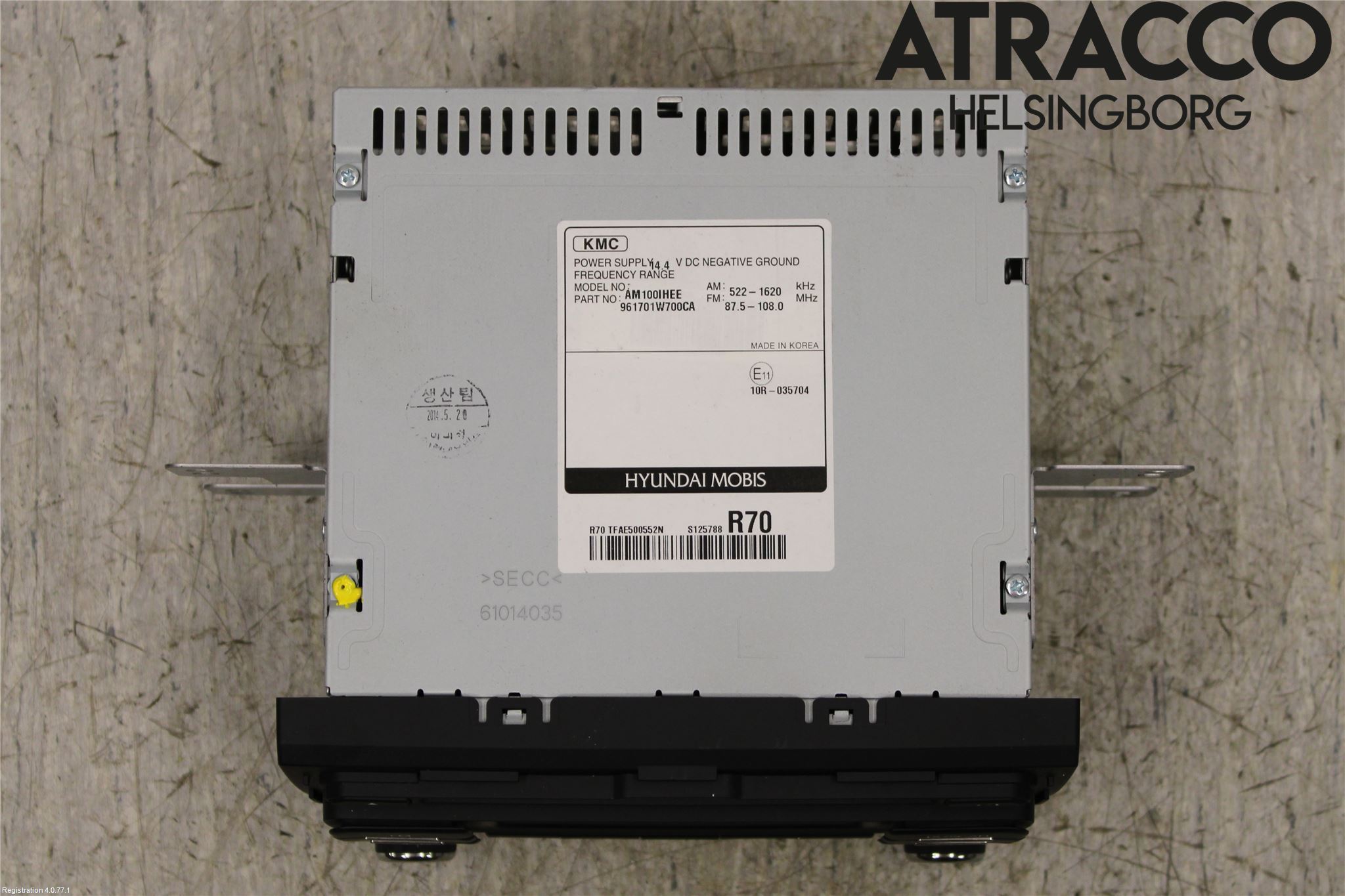 Kia RIO 12-16 Cd Radio - Multimediapanel