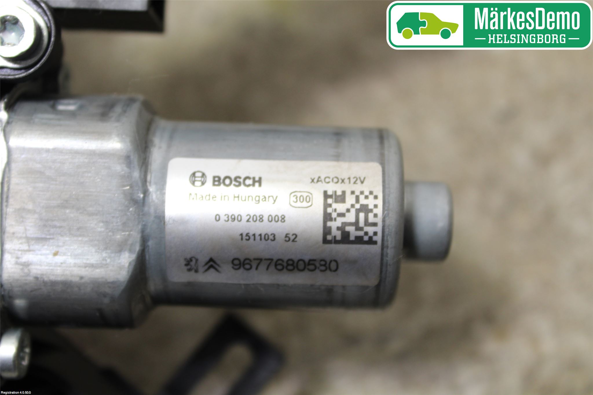 Peugeot 308 14-21 Torkarmotor Baklucka