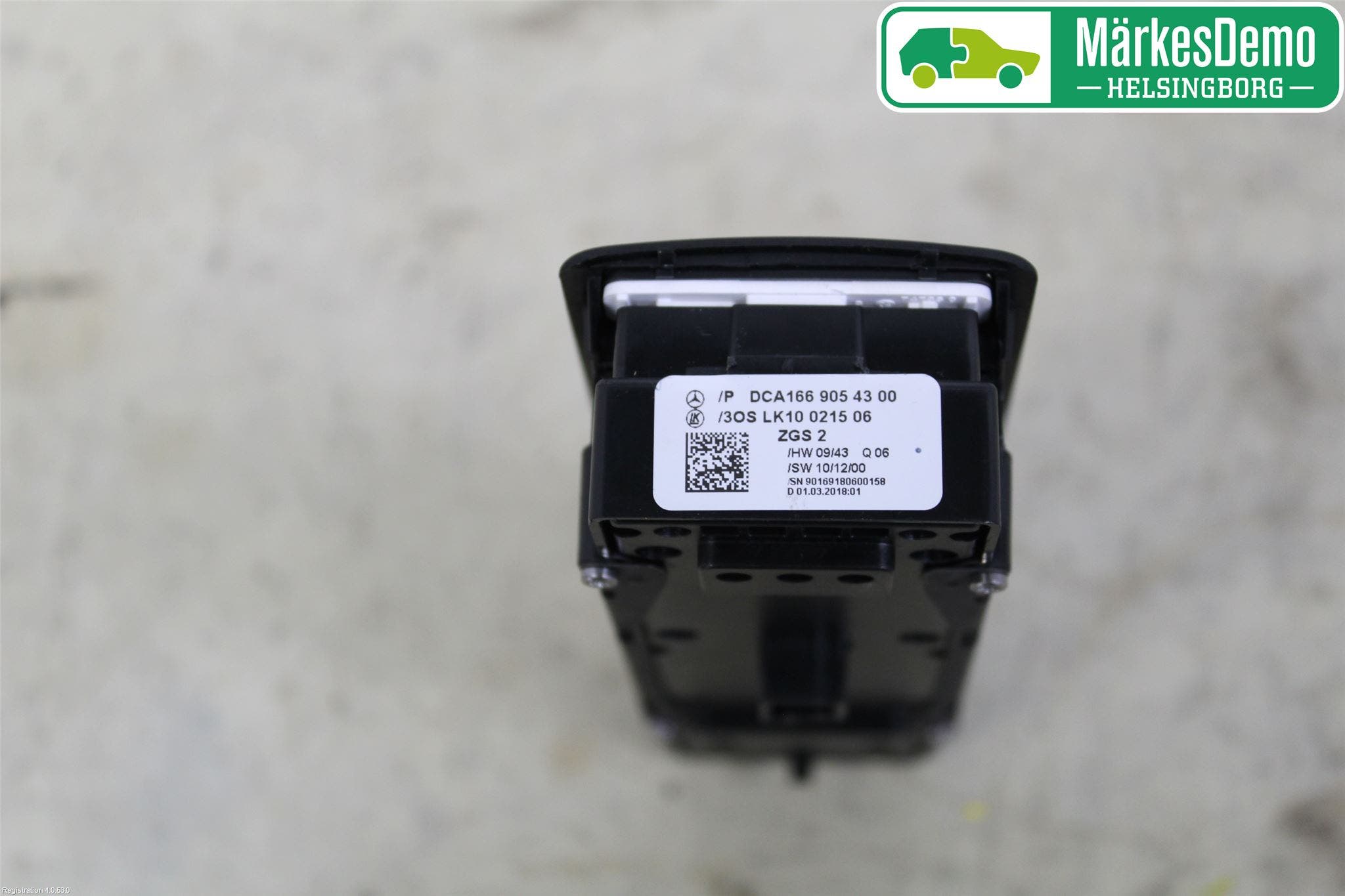 Mercedes-Benz MB A-KLASS (W176) 13-18 Strömställare Elhiss