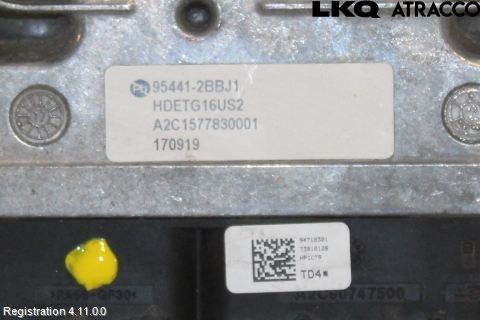 Kia NIRO (DE) 17-22 Styrenhet Växellåda