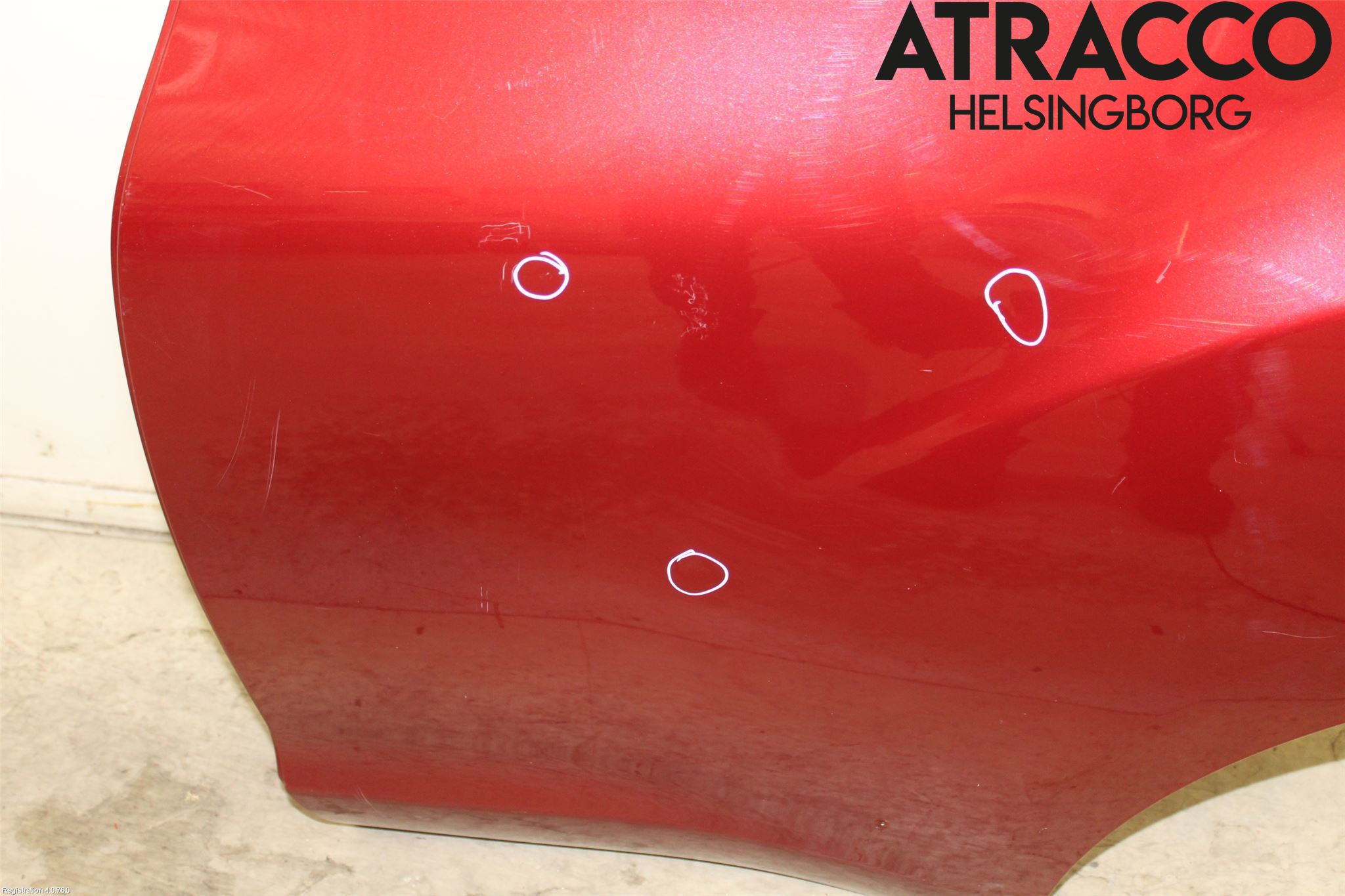 Nissan JUKE 10-14 Dörr Bak Vänster