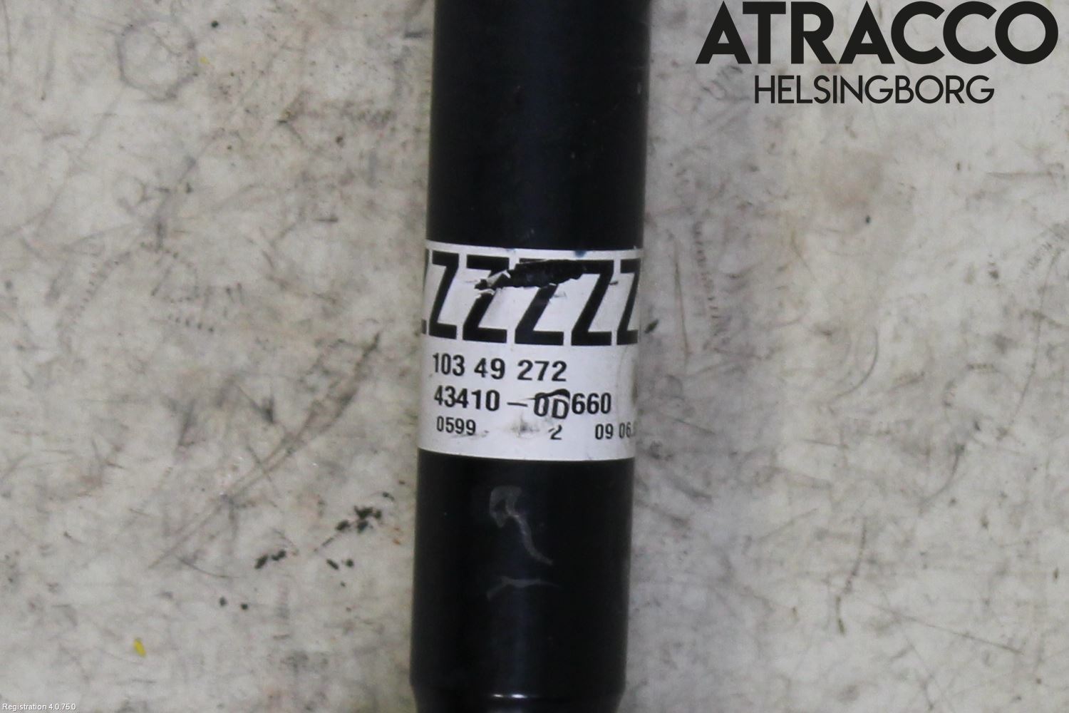 Toyota YARIS XP130 15-20 Drivaxel Fram Höger